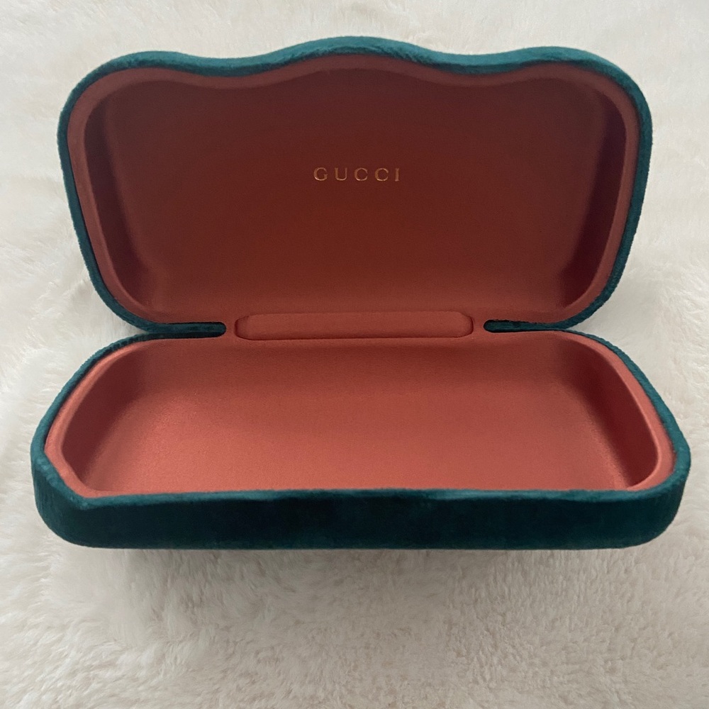 Emerald Green Gucci Sunglass Case
